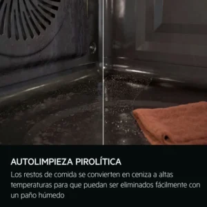 forno AEG TE8PB731AB pirolitico multifunzione 71L nero