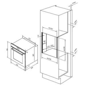 Forno Cecotec 02806 multifunzione inox 72 litri classe A