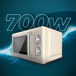 Microonde Cecotec retro beige senza grill 20 litri