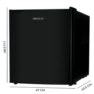 Frigorifero mini bar Cecotec 00150 46 litri nero con porta reversibile