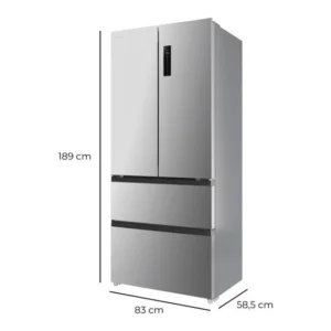 Frigorifero americano Cecotec A01_EU01 inox classe E