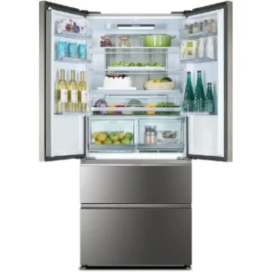 Frigorifero americano Haier HB18FGSAAA 539 litri No Frost cristallo inox classe E