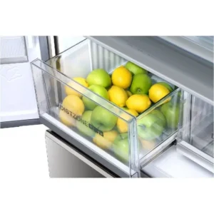 Frigorifero americano Haier HB18FGSAAA 539 litri No Frost cristallo inox classe E