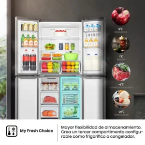 Frigorifero americano Hisense RQ5P470SETE 483 litri No Frost classe E