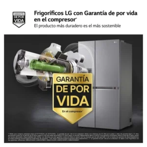 Frigorifero americano LG GSLV71PZTD 635 litri inox classe D