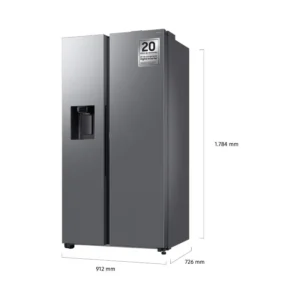 Frigorifero americano Samsung RS80F66KCTEF 634 litri acciaio inox