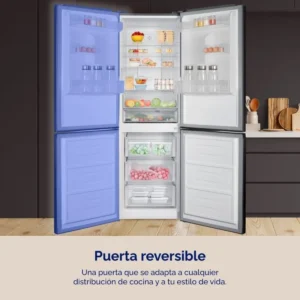 frigorifero combinato Artica AEFC188601EDXH 185×60 No Frost inox DSP