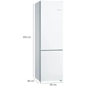 Frigorifero combinato Bosch KGN39VWEB 203x60 No Frost bianco classe E