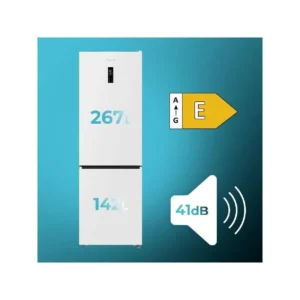 Frigorifero combinato Cecotec A01_EU01 409 litri classe energetica E bianco