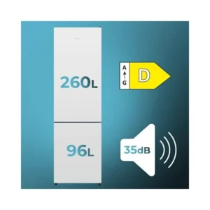 Frigorifero combinato Cecotec A01_EU01 classe D bianco