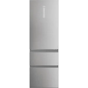 Frigorifero combinato Haier HTW5618ENMG 185 cm inox 3D classe energetica