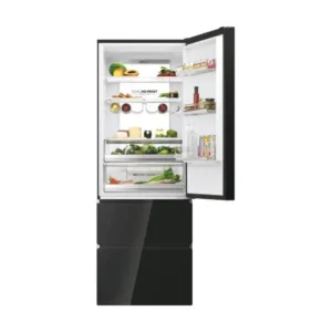 Frigorifero combinato Haier HTR7720DNGB 483 litri Total No Frost cristallo nero