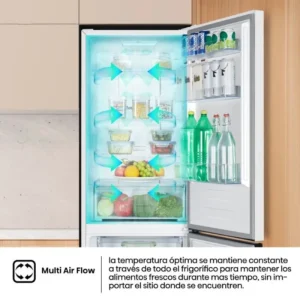 Frigorifero combinato Hisense RB390N4DWD 186×60 NF bianco classe D