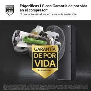 Congelatore verticale LG GFM61MCCSF 324 litri No Frost nero