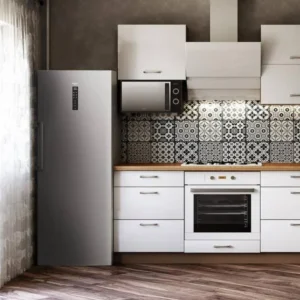 Congelatore Verticale Cecotec 02392 310 Litri Inox Classe E