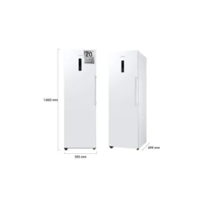 Congelatore verticale Samsung RZ32C7CDEWWEF 323 litri No Frost bianco