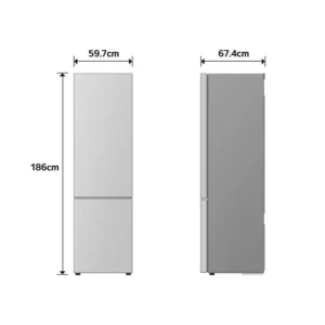 Frigorifero combinato LG GBBSJ10EPY 333 litri Total No Frost inox
