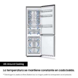 Frigorifero combinato Samsung RB34C775CS9/EF 344 litri inox classe C