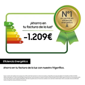 Frigorifero combinato Samsung RB38C7B6AB/EF 387 litri grafite classe A