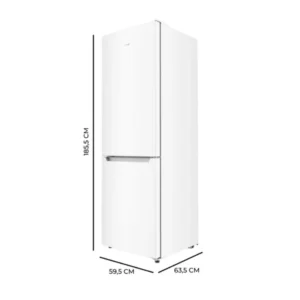 Frigorifero combinato Cecotec 02428 bianco 186x60 classe E
