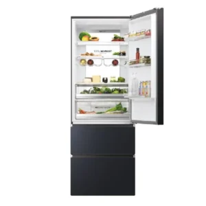 Frigorifero combinato Haier HTW7720ENMB 483 litri No Frost nero classe E