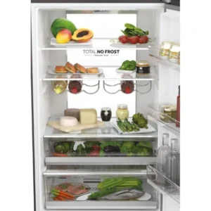 Frigorifero combinato Haier HTW7720ENMB 483 litri No Frost nero classe E
