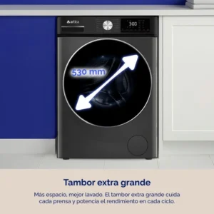 Lavatrice Artica AL101400AFDI 10K 1400R Dark Inox