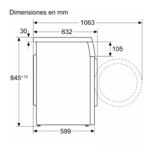 Lavatrice Bosch WUU28T68ES 9 kg 1400 giri classe A