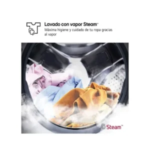 Lavatrice LG F4X1009NWK 9 kg 1400 giri Steam DD carica frontale classe A