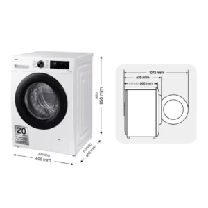 Lavatrice Samsung WW90CGC04DAEEC 9kg 1400rpm A