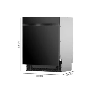Lavastoviglie da incasso 60 cm A01_EU01 Serv 3ºB classe C nera