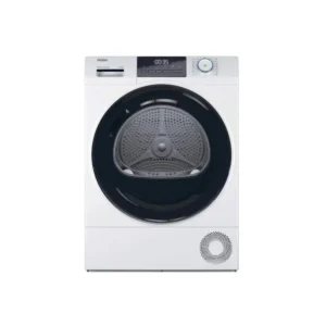 Asciugatrice Haier HD80E929ES 8 kg bianco con porta nera