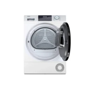 Asciugatrice Haier HD80E929ES 8 kg bianco con porta nera