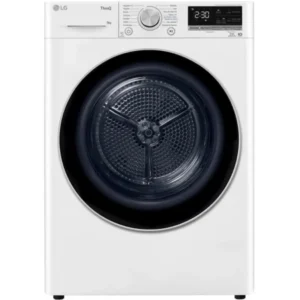 Asciugatrice LG RH90V9AV3N 9 kg Pompa di calore Dual Inverter Wi-Fi Bianco