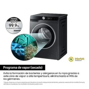 Asciugatrice Samsung DV90DG6845LB 9 kg a pompa di calore nera