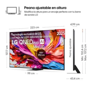Televisore LG 100QNED86A6 100 pollici UHD QNED EVO MiniLED