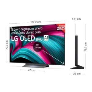 Televisore LG 55" OLED55C54LA UHD EVO Alfa9 144Hz