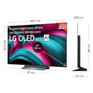 Televisore LG 65" OLED65C54LA UHD OLED evo α9 144Hz