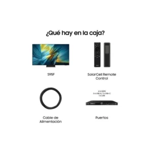 Samsung 65″ TQ65S95F UHD OLED Smart TV 165Hz