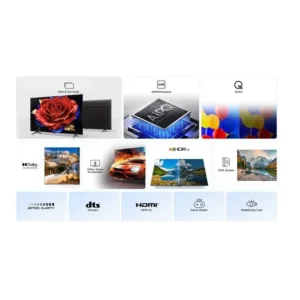 televisore TCL 75" 75P7K UHD QLED Google TV Dolby Atmos