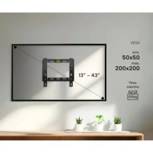 supporto TV Genium fisso GSPF43 45kg 13-43