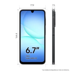 Smartphone Samsung A17 4/128 6,7" Nero
