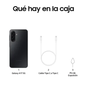 Smartphone Samsung A17 4/128 6,7" Nero