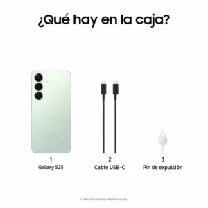 smartphone Samsung S25 12/128 6,2″ menta