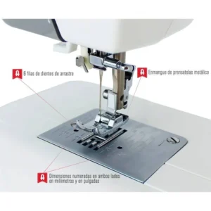 macchina da cucire Alfa Next 830+ con infilatura automatica e 21 punti