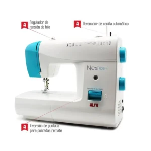 Macchina da Cucire Alfa Next-820 con Zig Zag e 9 Punti