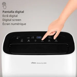 Deumidificatore Ufesa Breeze Dry 5000 20L 260m³/h 46dB