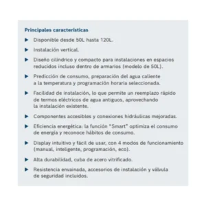 scaldabagno elettrico Bosch TR4101T/50DEBS 50 litri classe B verticale