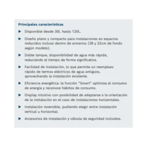 scaldabagno elettrico Bosch TR4501/TR30 30 litri classe B verticale/orizzontale